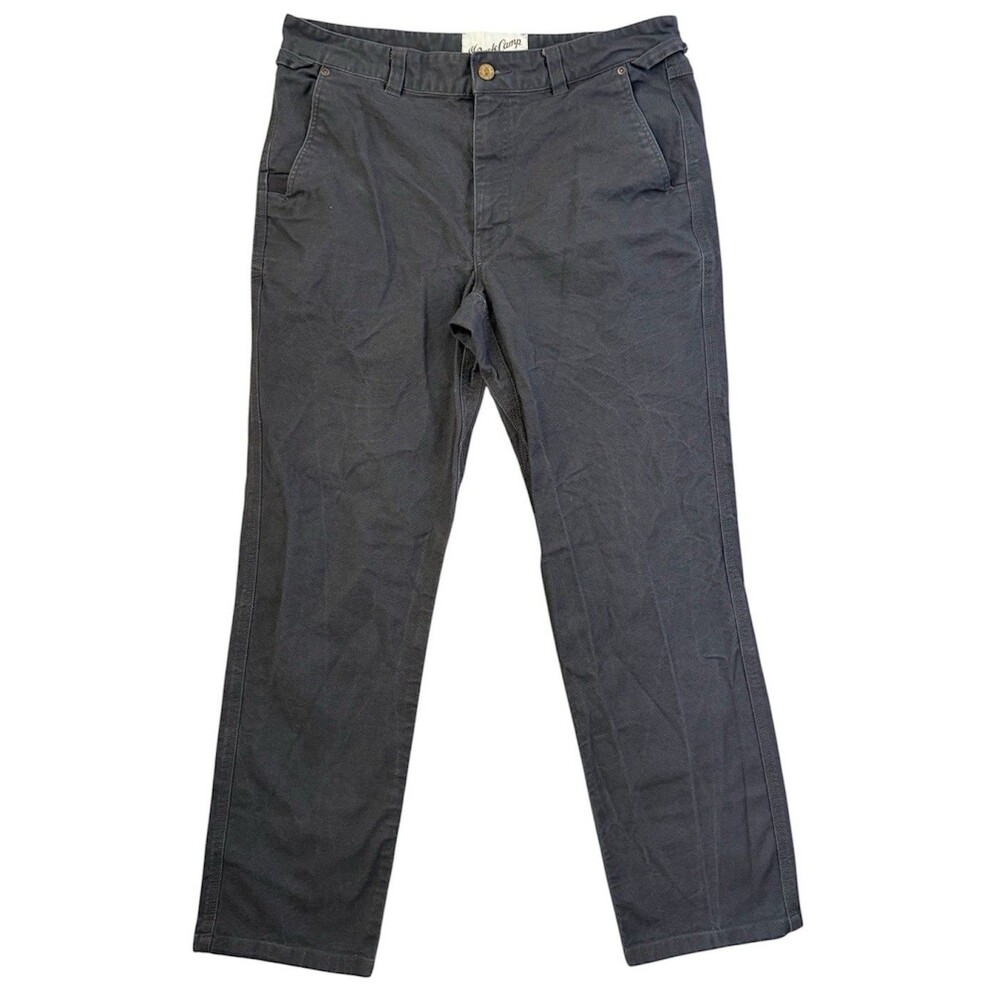 Duck Camp Cordura Fabric Gray Slant Pocket Men’s Pants Size 34R